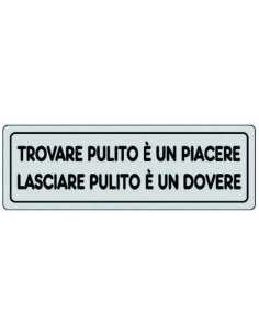 ADESIVO TROVARE PULITO 15X5