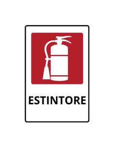 ADESIVO ESTINTORE 20X30