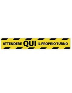 ADESIVO ATTENDI QUI...