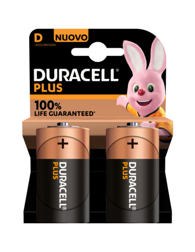 DURACELL TORCIA PLUS BLIS 2PZ