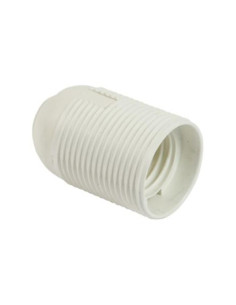 PORTALAMPADA E27 BIANCO FILETT