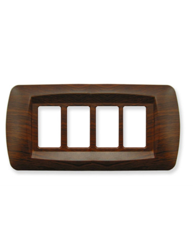 PLACCA COPRINTERRUTTORE 4 FORI LEGNO...