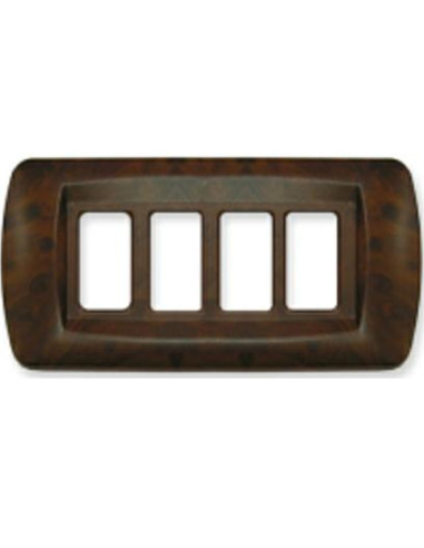 PLACCA COPRINTERRUTTORE 4 FORI LEGNO...