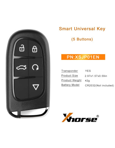 RADICOMANDO XHORSE XSJP01EN SMART KEY