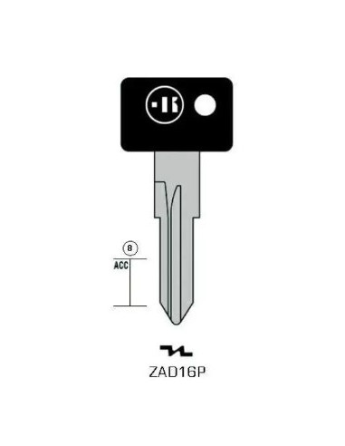 CHIAVE MOTO APRILIA ACC T PLAST ZD14RP
