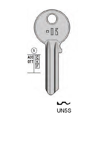 CHIAVE CILINDRO UNIVERSALE ACC UL051