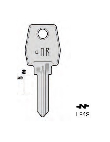 CHIAVE CILINDRO EURO-LOCKS ACC EU3