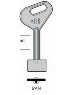 CHIAVE DOPPIA MAPPA KEYLINE